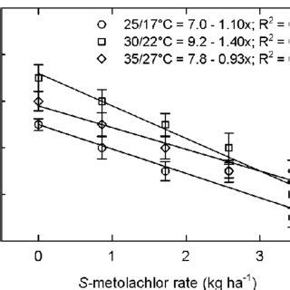 Pictorial Representation Of S Metolachlor And Rainfall Effects On The