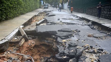 Chuvas provocam alagamentos e deslizamentos em Florianópolis