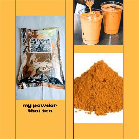 Jual Bubuk Minuman Thai Tea Gram Thai Thea Teh Thailand Kemasan