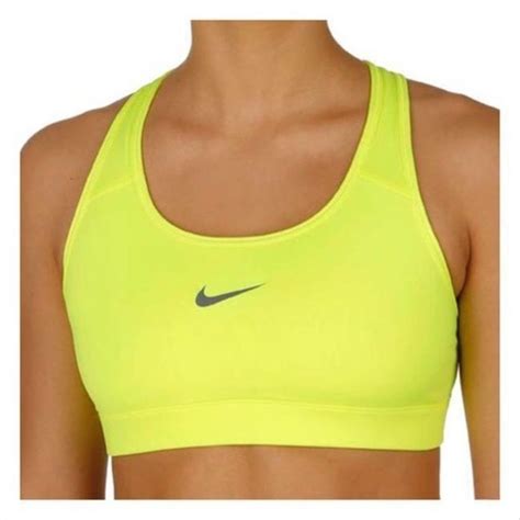 Nike Intimates And Sleepwear Nike Drifit Classic Swoosh Sports Bra Neon Green Xs Poshmark