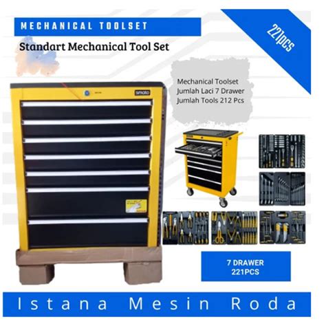 Jual Lemari Kunci Tool Box Alat Perkakas Bengkel Tool Kit Set Toolset