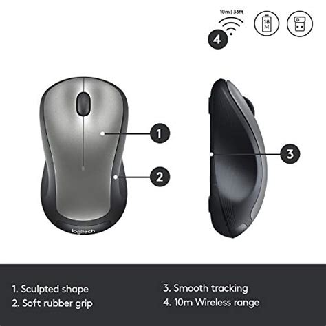 Logitech MK520 Wireless Keyboard and Mouse Combo — Keyboard and Mouse ...
