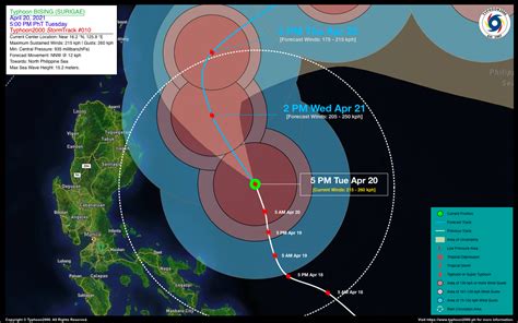 Weather Updates Typhoon Bising Surigae Advisory No 10