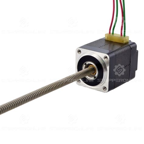 NEMA 8 Non Captive Acme Linear Stepper Motor 0 5A 28 2mm Stack Screw