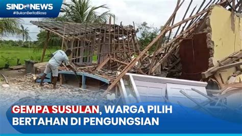 Gempa Susulan Sering Terjadi Warga Pulau Bawean Pilih Bertahan Di