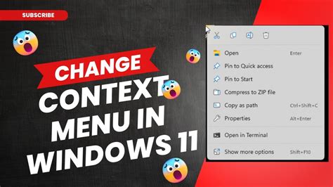 How To Change The Annoying Windows 11 Context Menu YouTube