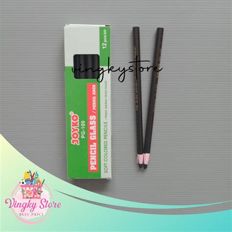 Jual Pencil Glass Pensil Kaca Warna Joyko Pg 100 Shopee Indonesia