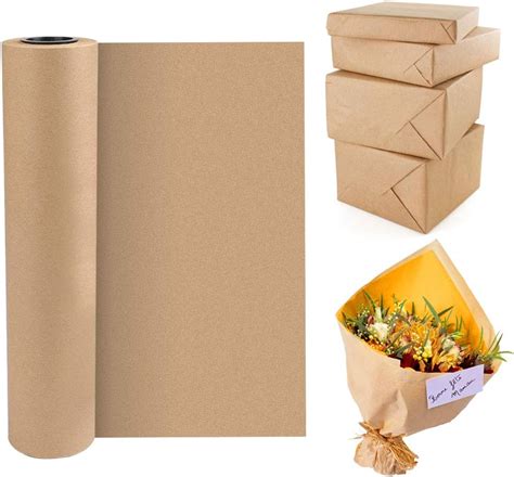 Buzifu Kraft Paper Roll Parcel Paper Cm X M Kraft Paper Roll