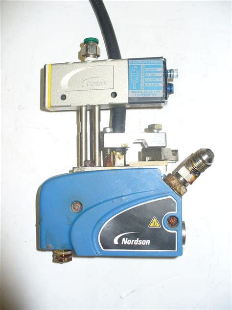 NORDSON Mini Blue II Hot Melt Single Module Glue Gun 362945