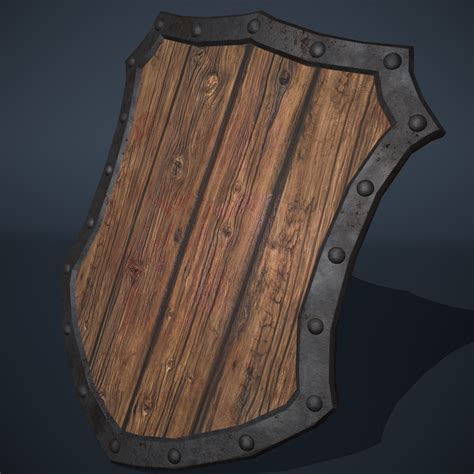 Artstation Wooden Shield