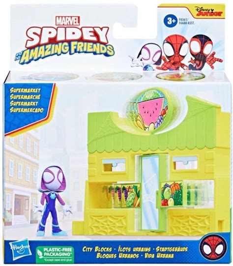 Hasbro Marvel Spidey I Super Kumple Zestaw Supermarket Ghost Spider