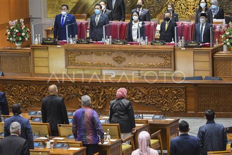 Rapat Paripurna Pembukaan Masa Sidang Dpr Antara Foto