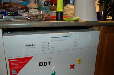 Help with Miele dishwasher install