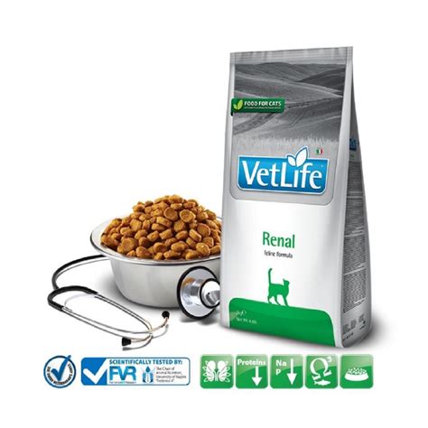 FARMINA Trockenfutter VET LIFE NATURAL DIET Renal für Herz / Nieren f ...