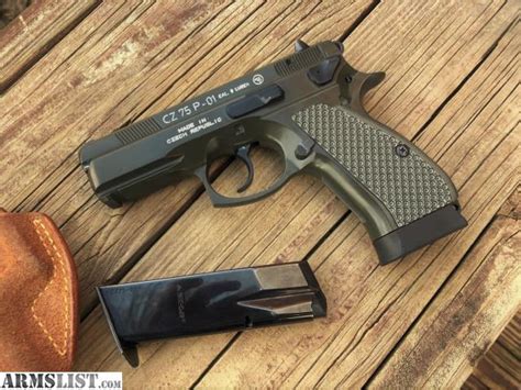 Armslist For Sale Trade Rare Cz 75 P 01 Od Green 9mm