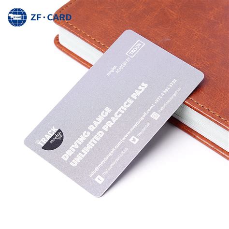 Customized RFID Card 13 56MHz MIFARE R Classic 1K 4K White PVC Card