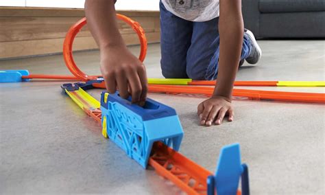 Hot Wheels Track Builder do rozbudowy Przesuwany przyspieszacz Pojazdy tory i garaże Sklep