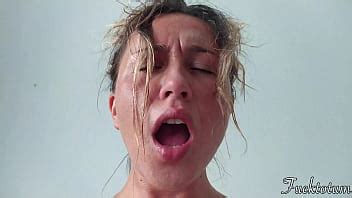 Sweaty And Intense Sex Couple Orgasm Sweat Fetish Cowgirl Beautiful Agony Face REAL POV