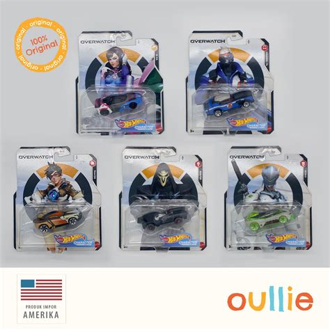 Jual Hot Wheels Overwatch Character Cars Complete Set Of Vehicles Shopee Indonesia