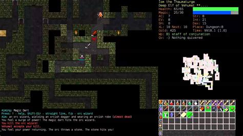 Let S Play Dungeon Crawl Stone Soup Iom The Conjurer Part Youtube