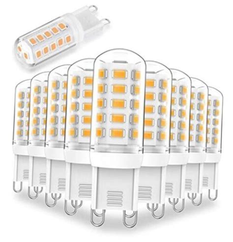 Dimmable G9 Led Bulbs 3w 4000k Neutral 10 Count Pack Of 1 4000k