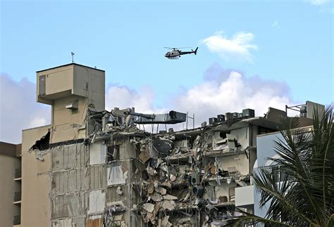 Miami Building Collapse Photos Show Damage Extent