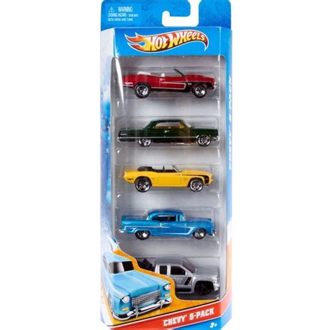 Hot Wheels Pacote Presente 5 Carros 1806 Mattel em Promoção na Americanas