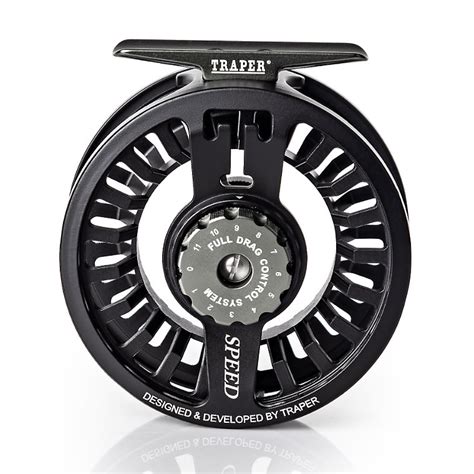 Traper Speed Fly Reel Gun Smoked 2023 Traper Speed Fly Reel Gun