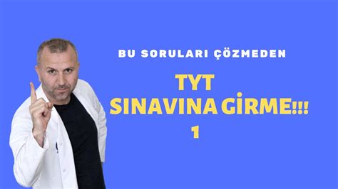 BU SORULARI ÇÖZMEDEN SINAVA GİRME 1 tytsorutahminleri tytsontekrar