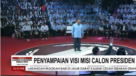 Kapan Debat Capres Dimulai Di Pilpres 2024 Tonton Sekarang Di Link