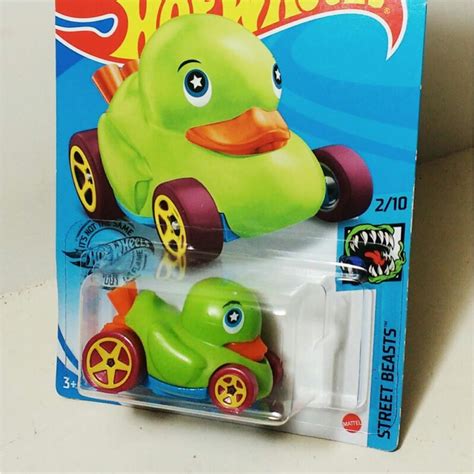 Hot Wheels Duck N Roll Pato HW Street Beasts Shopee Brasil