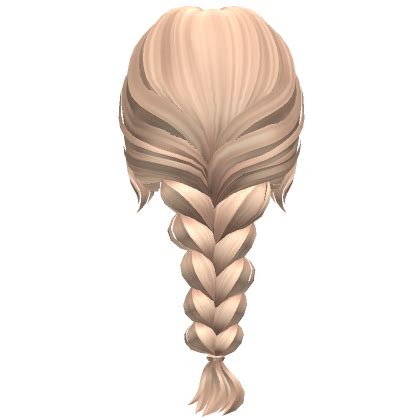 Soft Messy Braid In Blonde Roblox Item Rolimon S