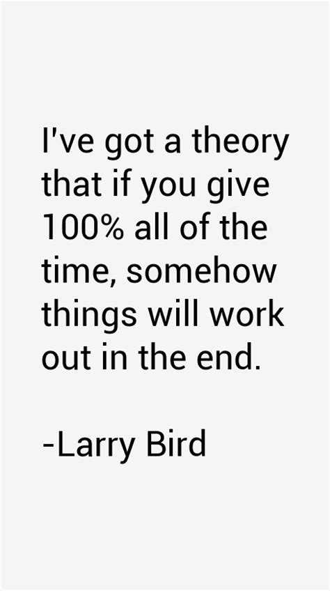 Larry Bird Quotes & Sayings