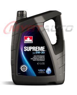 Petro Canada Supreme 5W-30 5 л - купить по низкой цене в Новосибирске и ...
