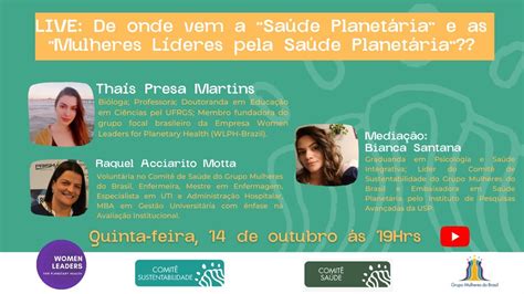 O que é e de onde vem a Saúde Planetária E as Mulheres Líderes