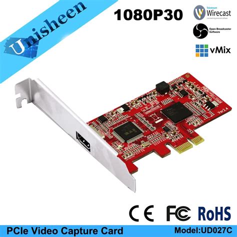 HD Video capture Card PCIe 1080P30 HDMI Capture Card-in Video & TV ...