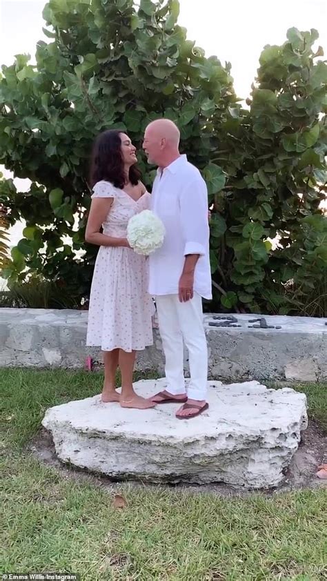 Bruce Willis And Wife Emma Heming Renew Their Wedding Vows Daily