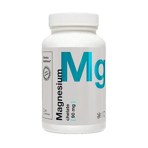 Elentra Nutrition Магний хелат капсулы 90 шт цена в аптеке, купить в ...