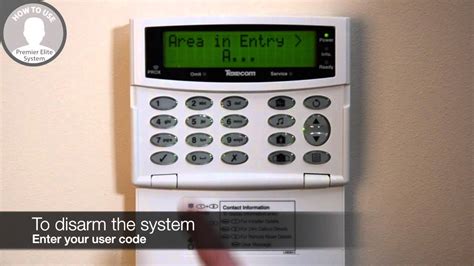 How To Operate Your Texecom Premier Elite Alarm System Via The Keypad