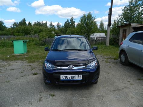 Мухобойка — Lada Калина Хэтчбек (2G), 1,6 л, 2014 года | аксессуары ...