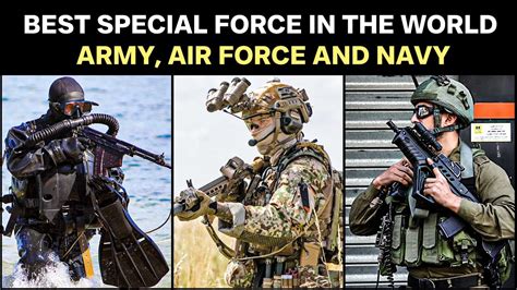 Best Special Force In The World Army Air Force Navy YouTube