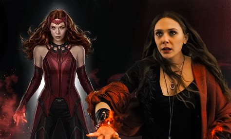 Marvel Concept Art Captures Wanda Maximoff's Powerful Transformation