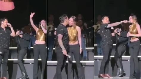 Belinda Da Sorpresa En Concierto De Christian Nodal Así Reapareció La