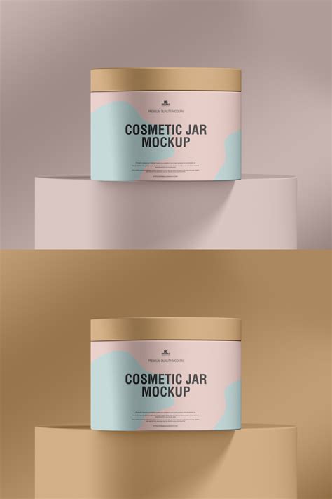 Free Fabulous Cosmetic Jar Mockup Free Mockup Zone