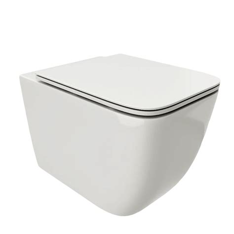 Унитаз подвесной CeruttiSpa Mimi Aria CT8908 безободковый, с ...