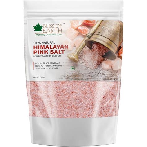 Buy Bliss Of Earth Pakistan Himalayan Pink Salt Online