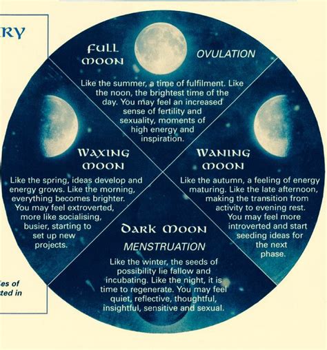 Interesting Idea On Menstrual Cycle And Moon Phases Menstrual Cycle Menstrual Cycle Phases