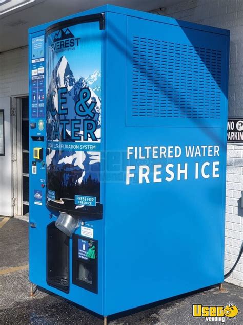 Everest Ice Vx Bagged Ice And Filtered Water Vending Machine For