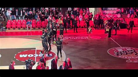 Présentation des joueurs de la Roca Team AS Monaco Basket en Top 8