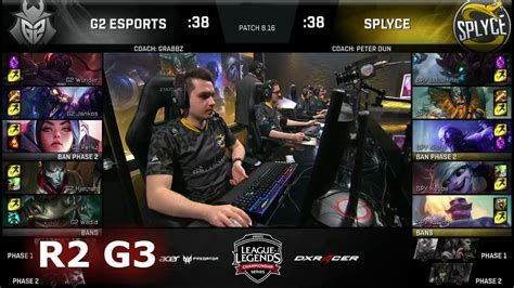 G Esports Vs Splyce Game Round Eu Regional Qualifier For S